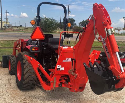 kioti tractor mini excavator|kioti tractor package with backhoe.